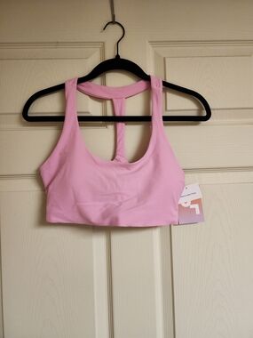 JoyLab Light Pink Racerback Sports Bra